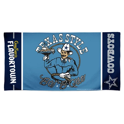 WinCraft Dallas Cowboys NFL x Guy Fieri’s Flavortown 30" x 60" Spectra Beach Towel