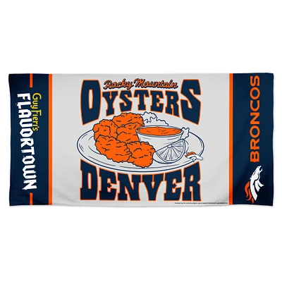 WinCraft Denver Broncos NFL x Guy Fieri’s Flavortown 30" x 60" Spectra Beach Towel