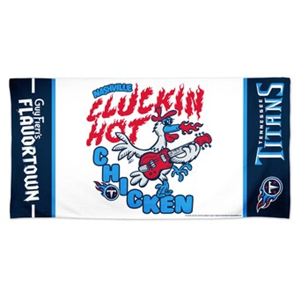 WinCraft Tennessee Titans NFL x Guy Fieri’s Flavortown 30" x 60" Spectra Beach Towel