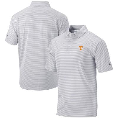 Men's Columbia Gray Tennessee Volunteers Omni-Wick Club Invite Polo