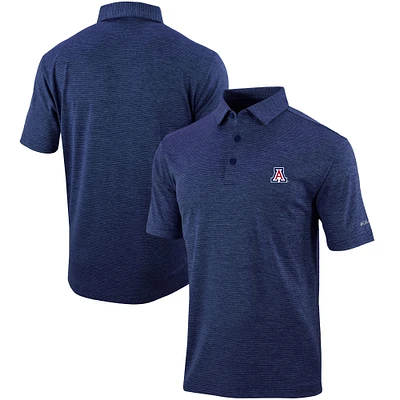 Men's Columbia Navy Arizona Wildcats Omni-Wick Set II Polo