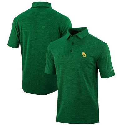 Men's Columbia Green Baylor Bears Omni-Wick Set II Polo