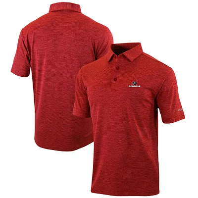 Men's Columbia Red Georgia Bulldogs Omni-Wick Set II Polo