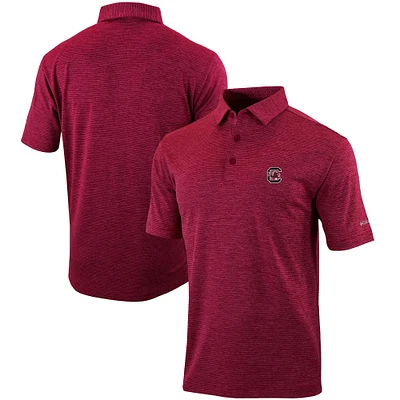 Men's Columbia Garnet South Carolina Gamecocks Omni-Wick Set II Polo