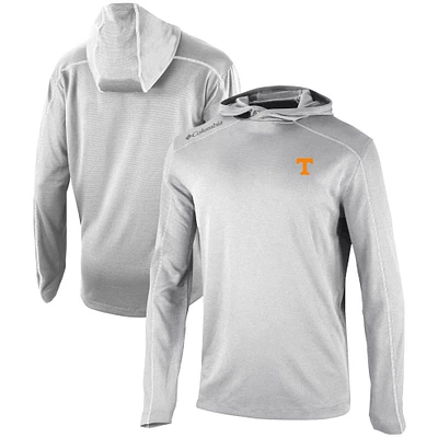 Men's Columbia Gray Tennessee Volunteers Omni-Wick Shotgun Pullover Hoodie