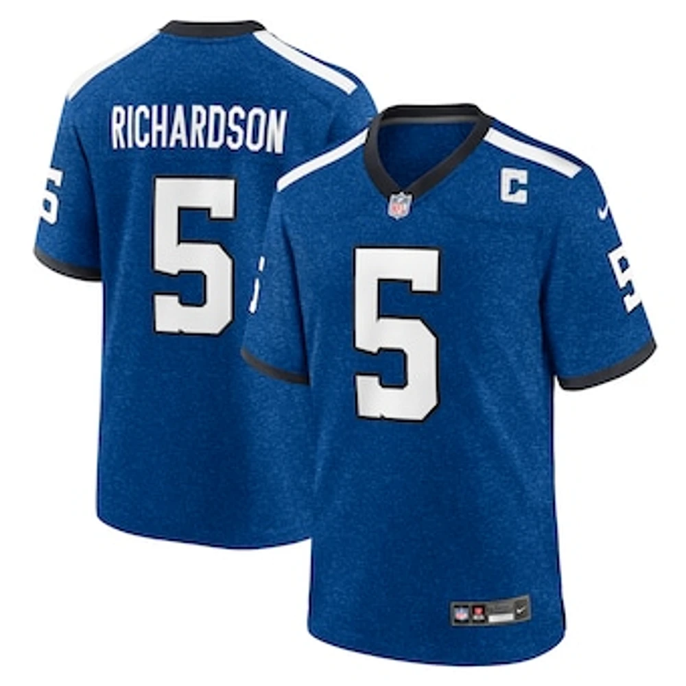 Men's Nike Anthony Richardson Royal Indianapolis Colts Indiana Nights Alternate Game Jersey