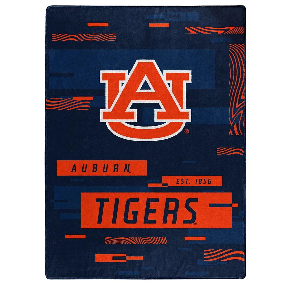 The Northwest Group Auburn Tigers 50" x 60" Digitize Raschel Throw Blanket