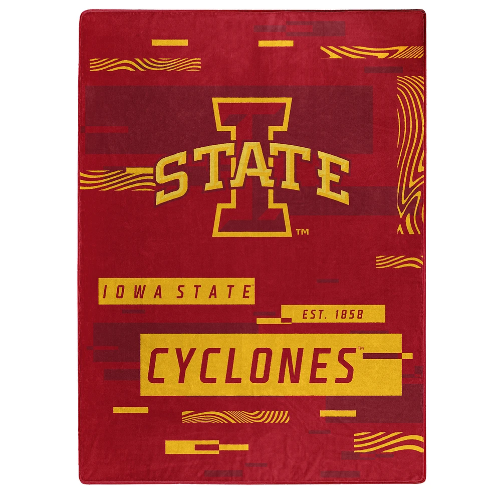 The Northwest Group Iowa State Cyclones 50" x 60" Digitize Raschel Throw Blanket