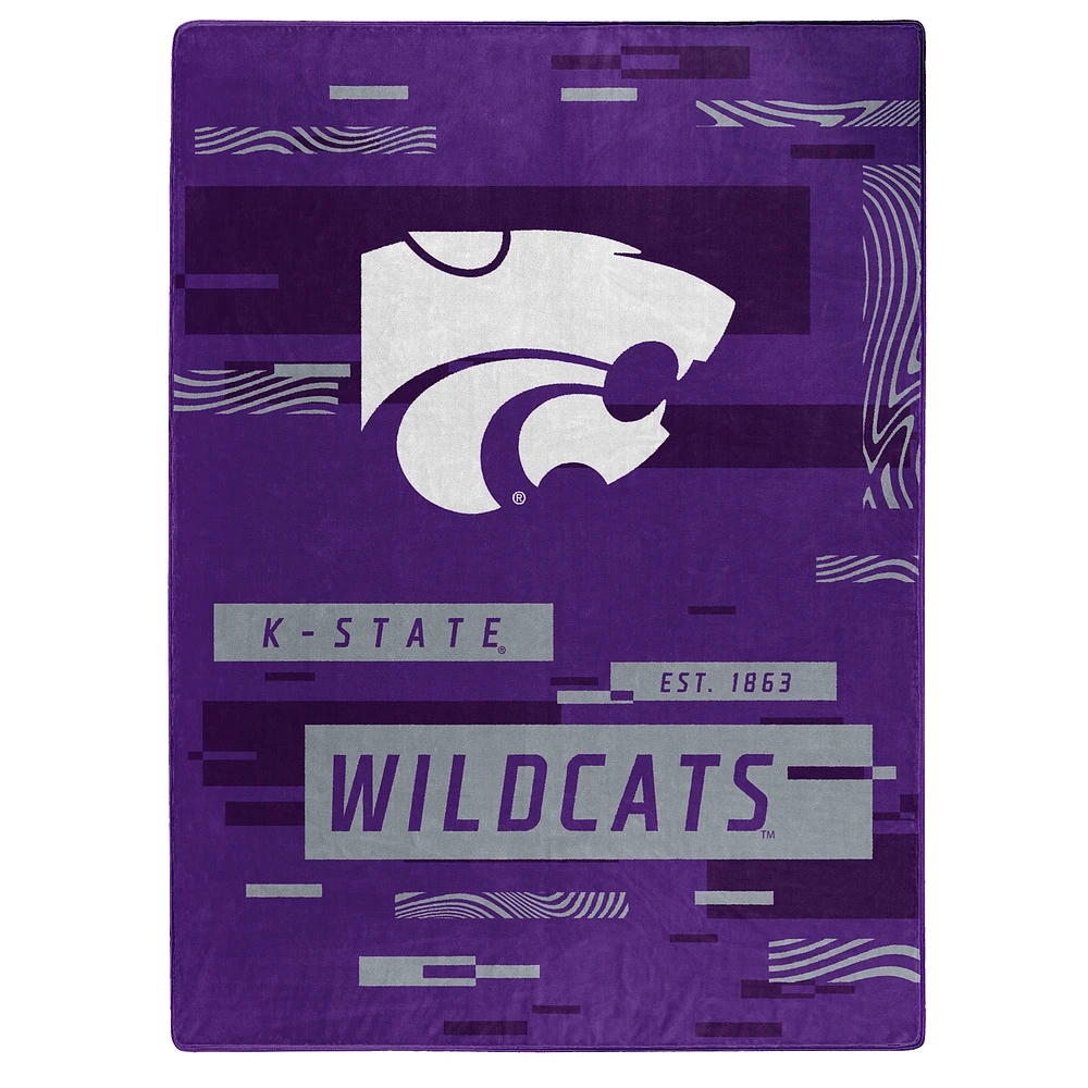 The Northwest Group Kansas State Wildcats 50" x 60" Digitize Raschel Throw Blanket