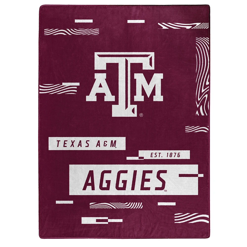 The Northwest Group Texas A&M Aggies 50" x 60" Digitize Raschel Throw Blanket