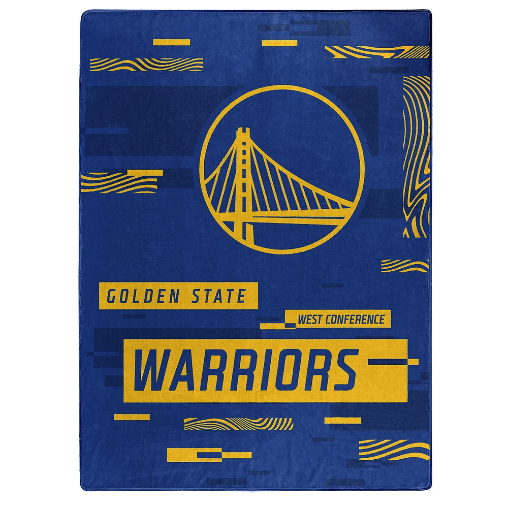 The Northwest Group Golden State Warriors 50" x 60" Digitize Raschel Throw Blanket