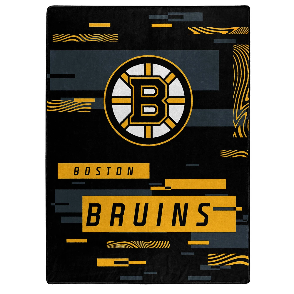The Northwest Group Boston Bruins 50" x 60" Digitize Raschel Throw Blanket