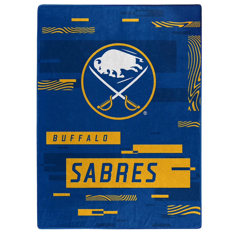 The Northwest Group Buffalo Sabres 50" x 60" Digitize Raschel Throw Blanket