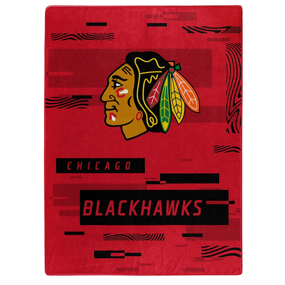 The Northwest Group Chicago Blackhawks 50" x 60" Digitize Raschel Throw Blanket