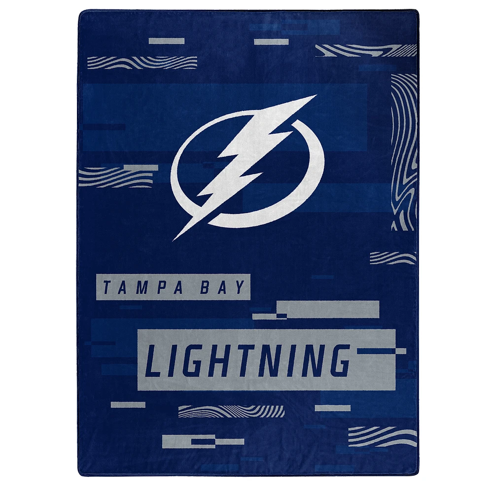 The Northwest Group Tampa Bay Lightning 50" x 60" Digitize Raschel Throw Blanket