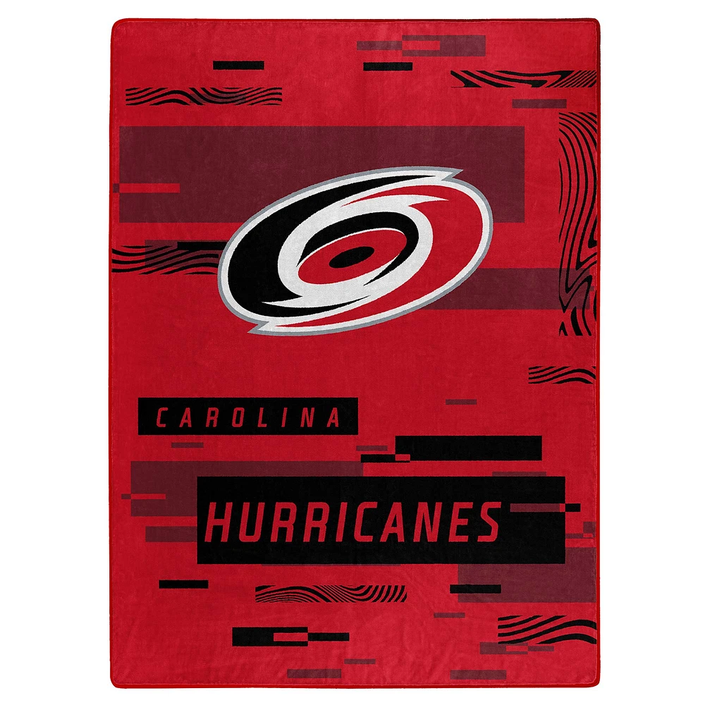 The Northwest Group Carolina Hurricanes 50" x 60" Digitize Raschel Throw Blanket