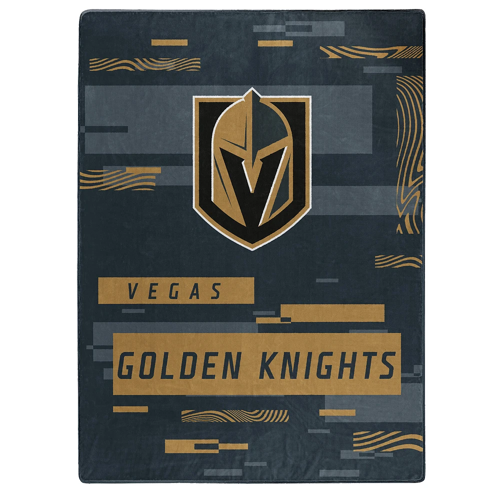 The Northwest Group Vegas Golden Knights 50" x 60" Digitize Raschel Throw Blanket