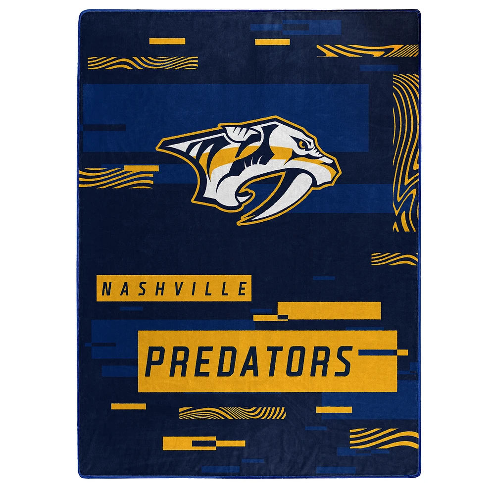 The Northwest Group Nashville Predators 50" x 60" Digitize Raschel Throw Blanket