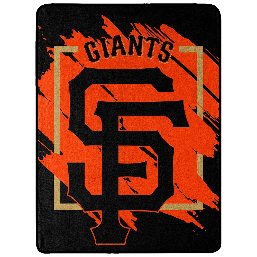 The Northwest Group San Francisco Giants 46" x 60" Dimensional Micro Raschel Plush Throw Blanket