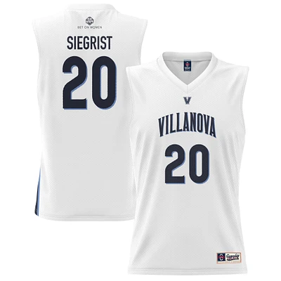 Youth GameDay Greats Madison Siegrist White Villanova Wildcats Lightweight Basketball Alumni Jersey