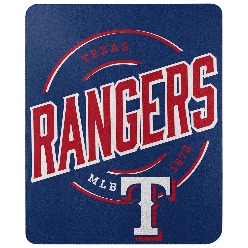 The Northwest Group Texas Rangers 50" x 60" Campaign Fleece Throw