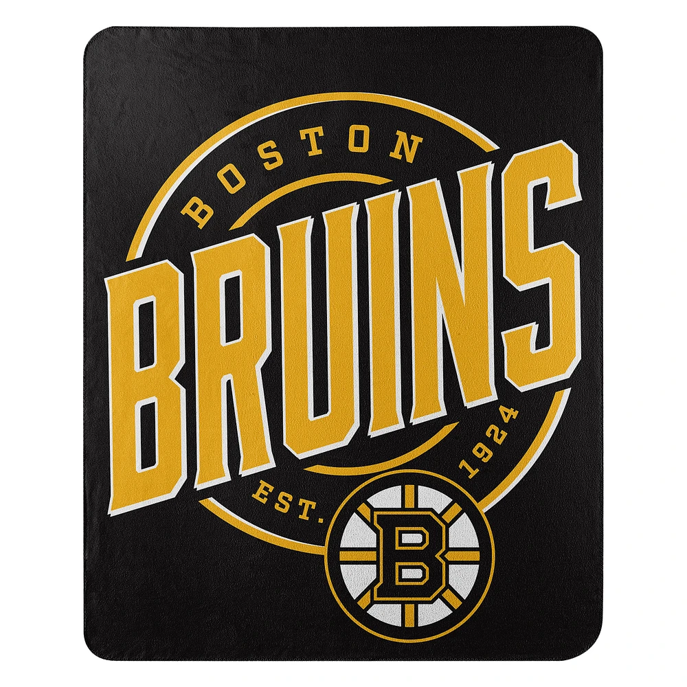 The Northwest Group Boston Bruins 50" x 60" Campaign Fleece Throw