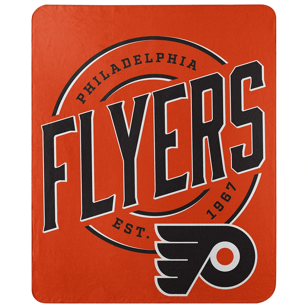The Northwest Group Philadelphia Flyers 50" x 60" Campaign Fleece Throw