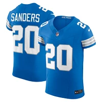Men's Nike Barry Sanders Blue Detroit Lions  Vapor F.U.S.E. Elite Jersey