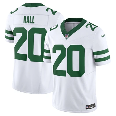 Men's Nike Breece Hall Legacy White New York Jets Vapor F.U.S.E. Limited Jersey