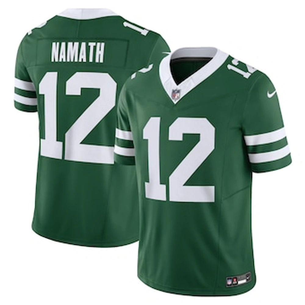 Men's Nike Joe Namath Legacy Green New York Jets Vapor F.U.S.E. Limited Jersey