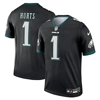 Men's Nike Jalen Hurts Black Philadelphia Eagles Legend Player Performance Top