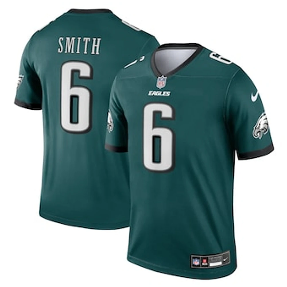 Men's Nike DeVonta Smith Green Philadelphia Eagles Legend Player Performance Top