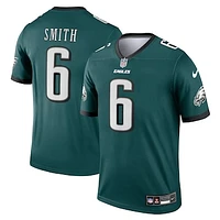 Men's Nike DeVonta Smith Green Philadelphia Eagles Legend Player Performance Top