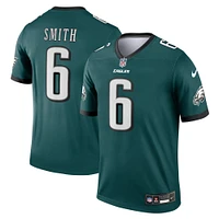 Men's Nike DeVonta Smith Green Philadelphia Eagles Legend Player Performance Top