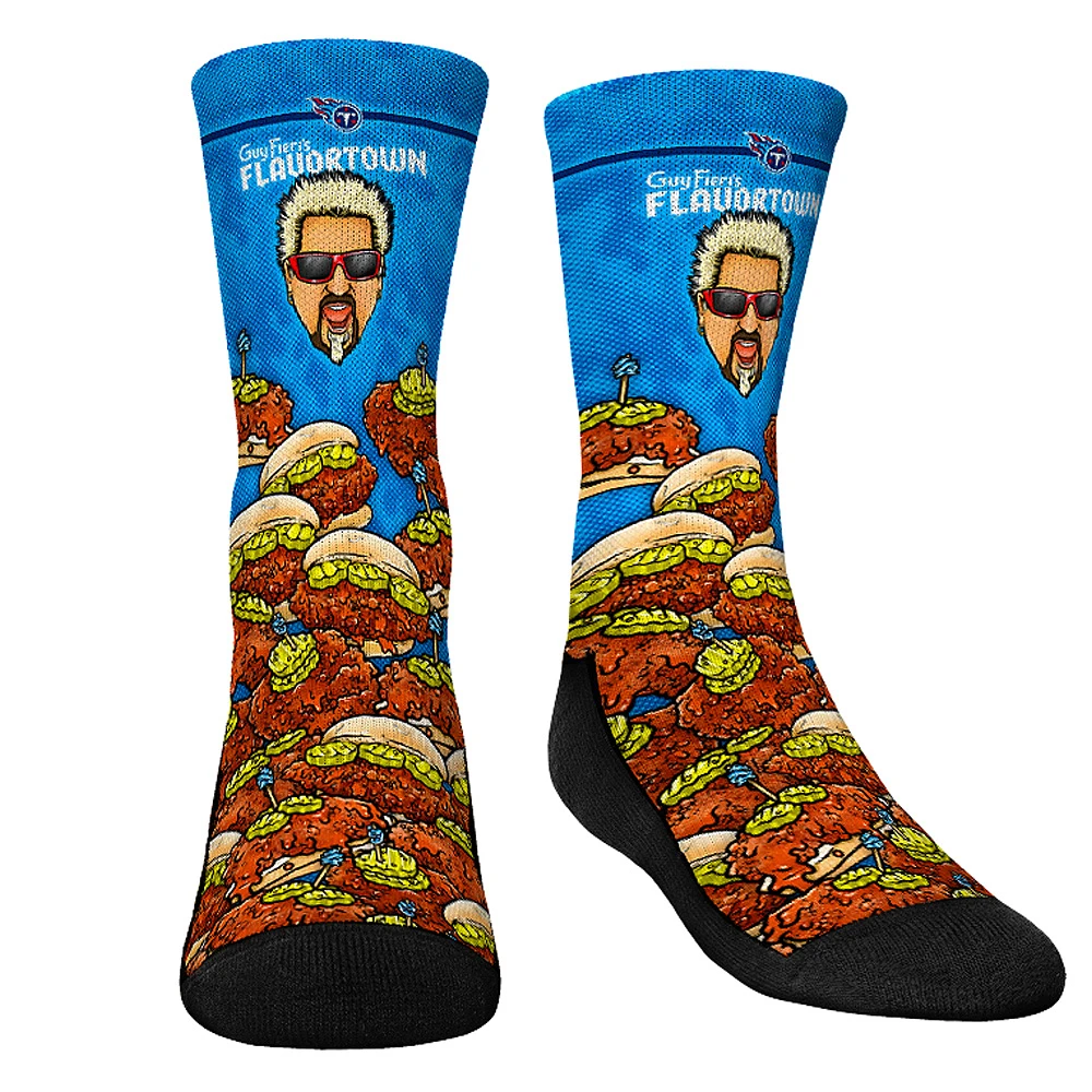 Youth Rock Em Socks Tennessee Titans NFL x Guy Fieri’s Flavortown Crew Socks
