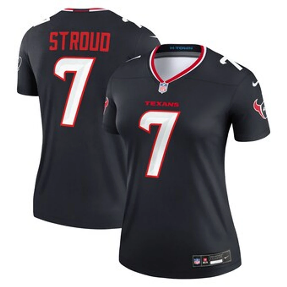 Women's Nike C.J. Stroud  Navy Houston Texans Legend Player Performance Top