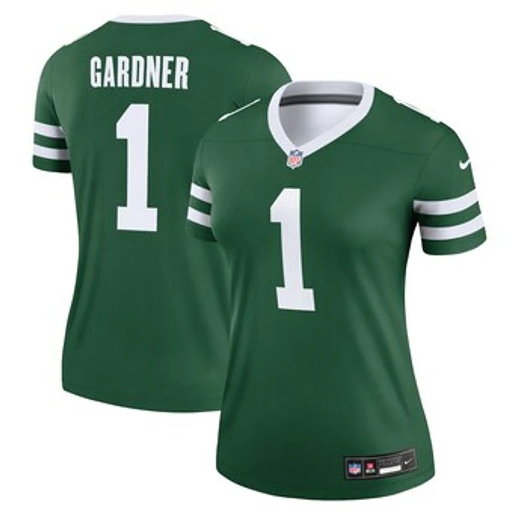 Women's Nike Ahmad Sauce Gardner Legacy Green New York Jets Legend Player Performance Top
