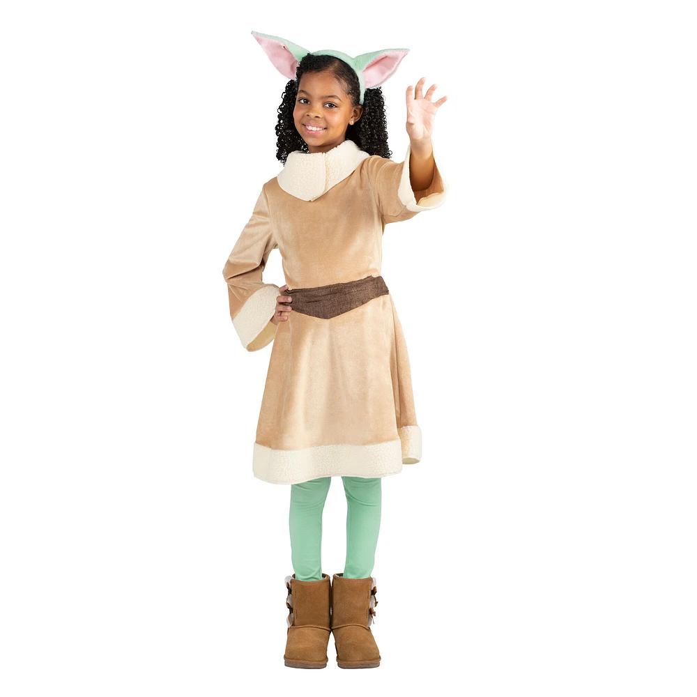 Girls Youth The Mandalorian 2-Piece Grogu Costume