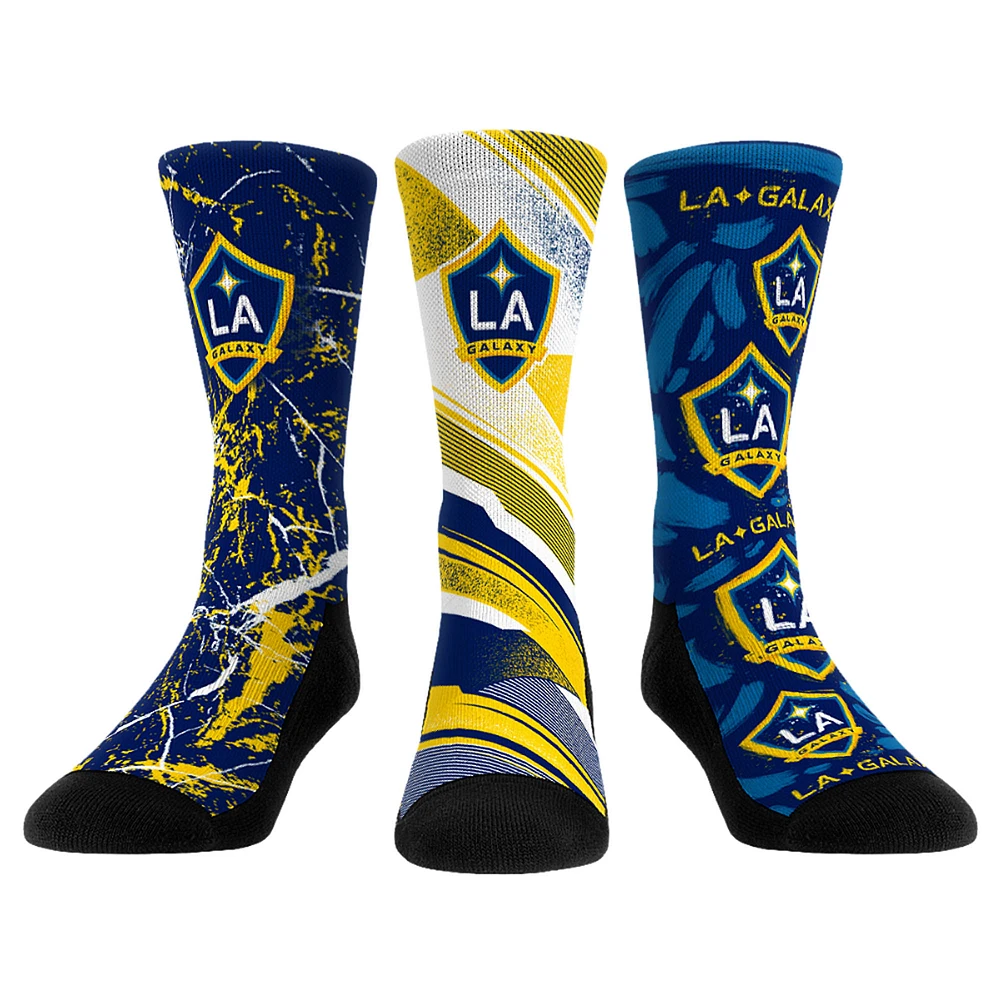 Rock Em Socks Navy LA Galaxy Three-Pack Crew Set