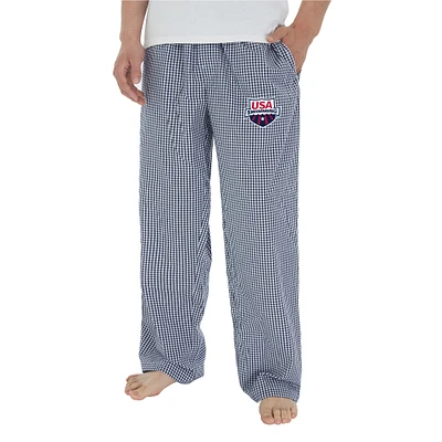 Men's Concepts Sport Navy/White USA Swimming Tradition Woven Pants
