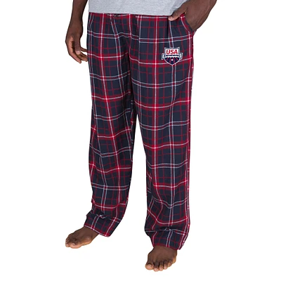 Men's Concepts Sport Navy/Red USA Swimming Ultimate Flannel Pants