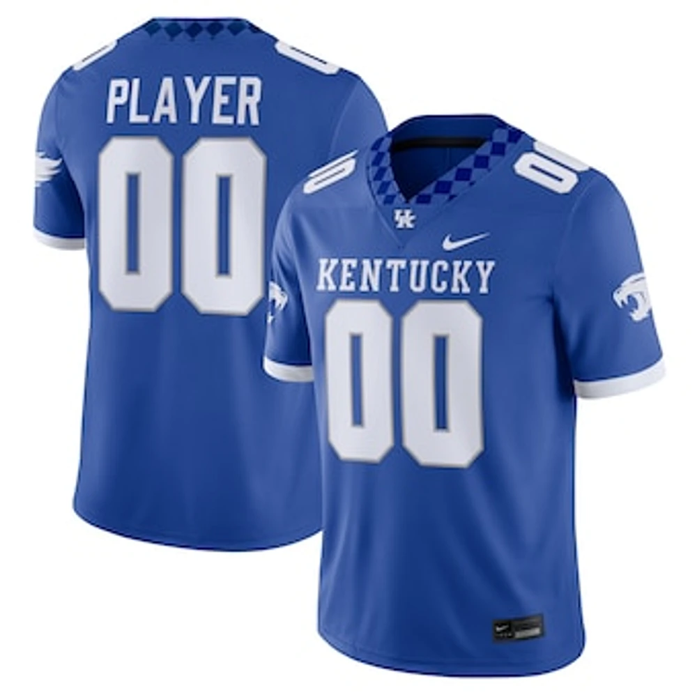 Men's Nike  Royal Kentucky Wildcats  NIL Pick-A-Player Game Jersey