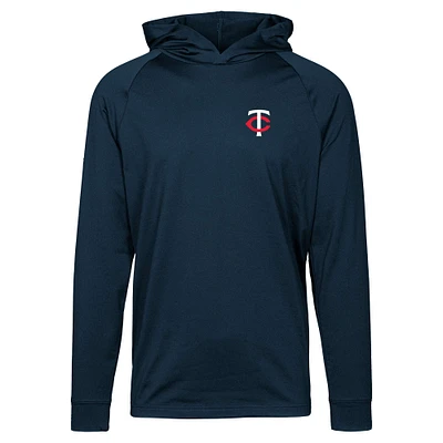 Men's Levelwear Navy Minnesota Twins Dimension Insignia Core Pullover Hoodie