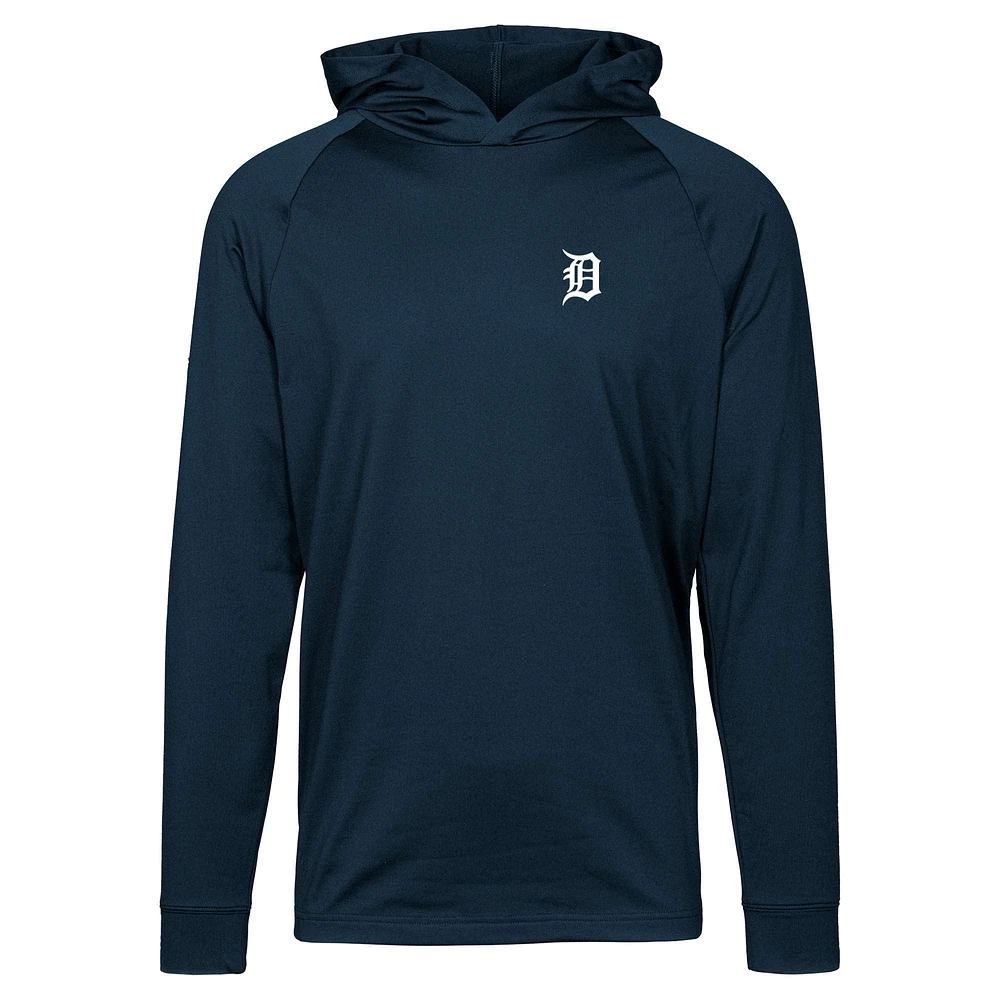 Men's Levelwear Navy Detroit Tigers Dimension Insignia 2.0 Pullover Hoodie
