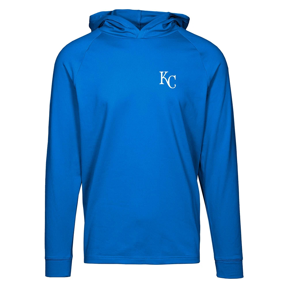 Men's Levelwear Royal Kansas City Royals Dimension Insignia 2.0 Pullover Hoodie