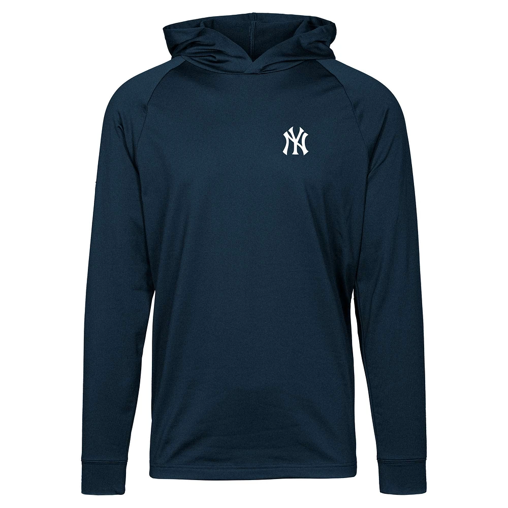 Men's Levelwear Navy New York Yankees Dimension Insignia 2.0 Pullover Hoodie