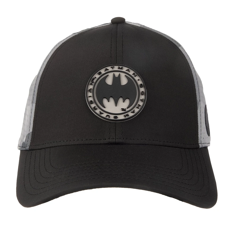 Unisex Heroes & Villains Black Batman Gotham Guardian Performance Adjustable Hat