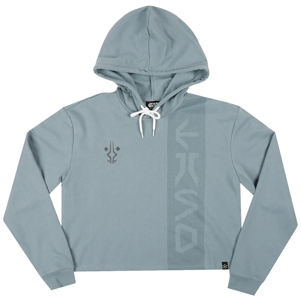 Juniors Heroes & Villains Blue Star Wars Ahsoka Fleece Pullover Hoodie