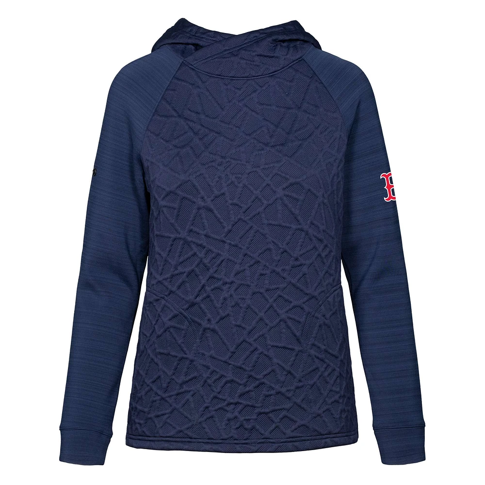 Women's Levelwear Navy Boston Red Sox Kenzie Insignia 2.0 Pullover Hoodie