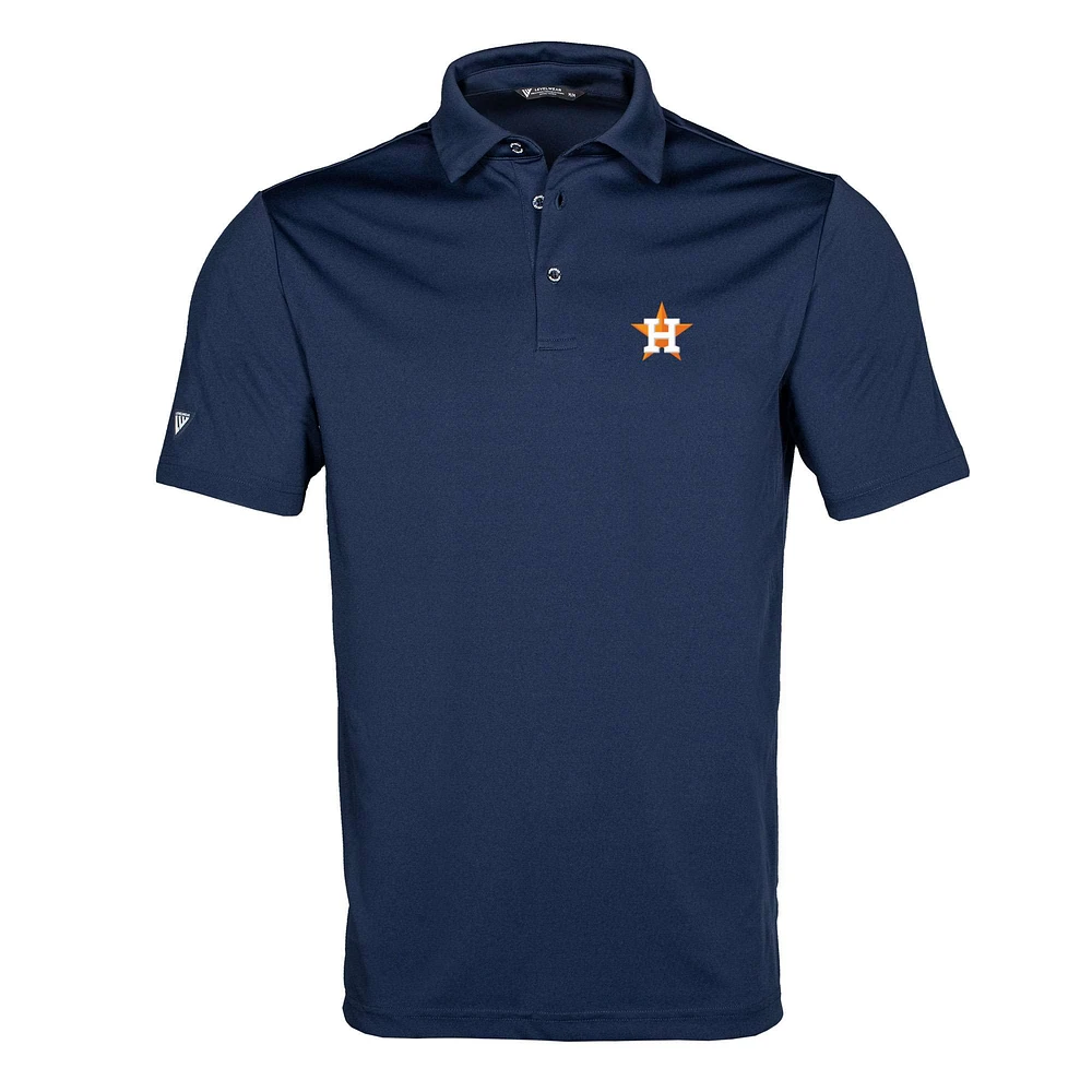 Men's Levelwear Navy Houston Astros Original Insignia 2.0 Polo